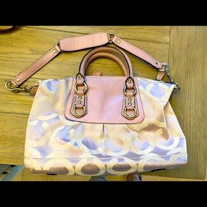 Coach Lavender Satchel